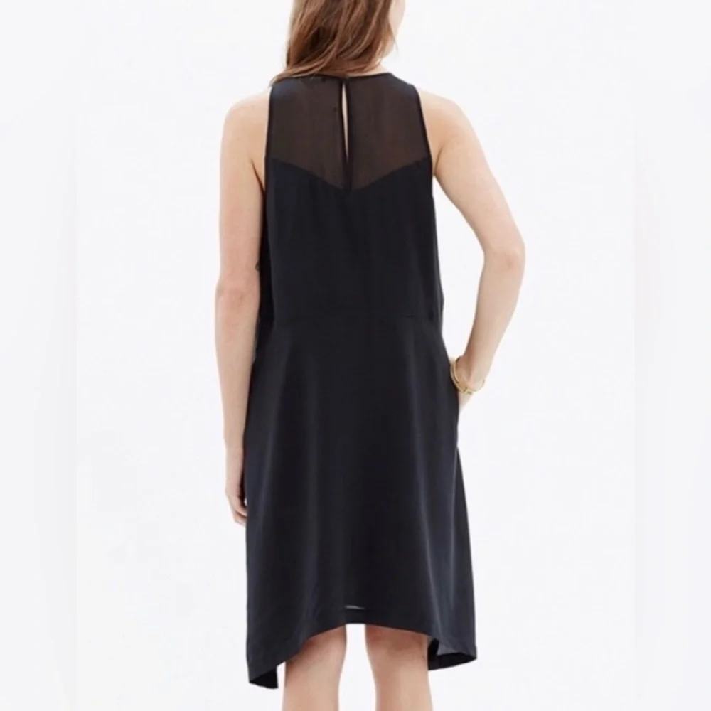 Madewell - Black Silk Dress